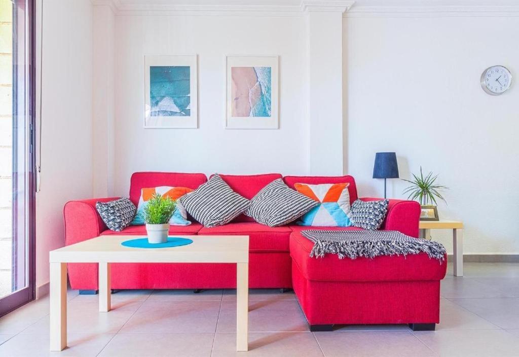 Seaview Modern Beach Apartment กวาร์ดามาร์เดลเซกูรา ภายนอก รูปภาพ